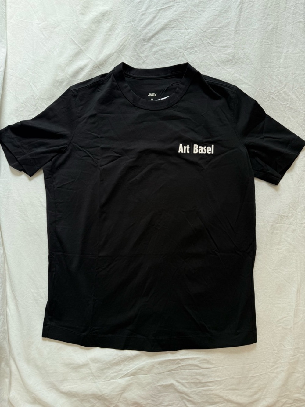 Art Basel Black Graphic Tee by JNBY